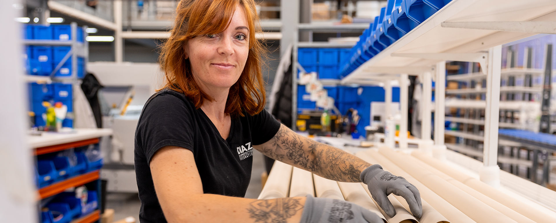 Rolgordijnen achtergrond