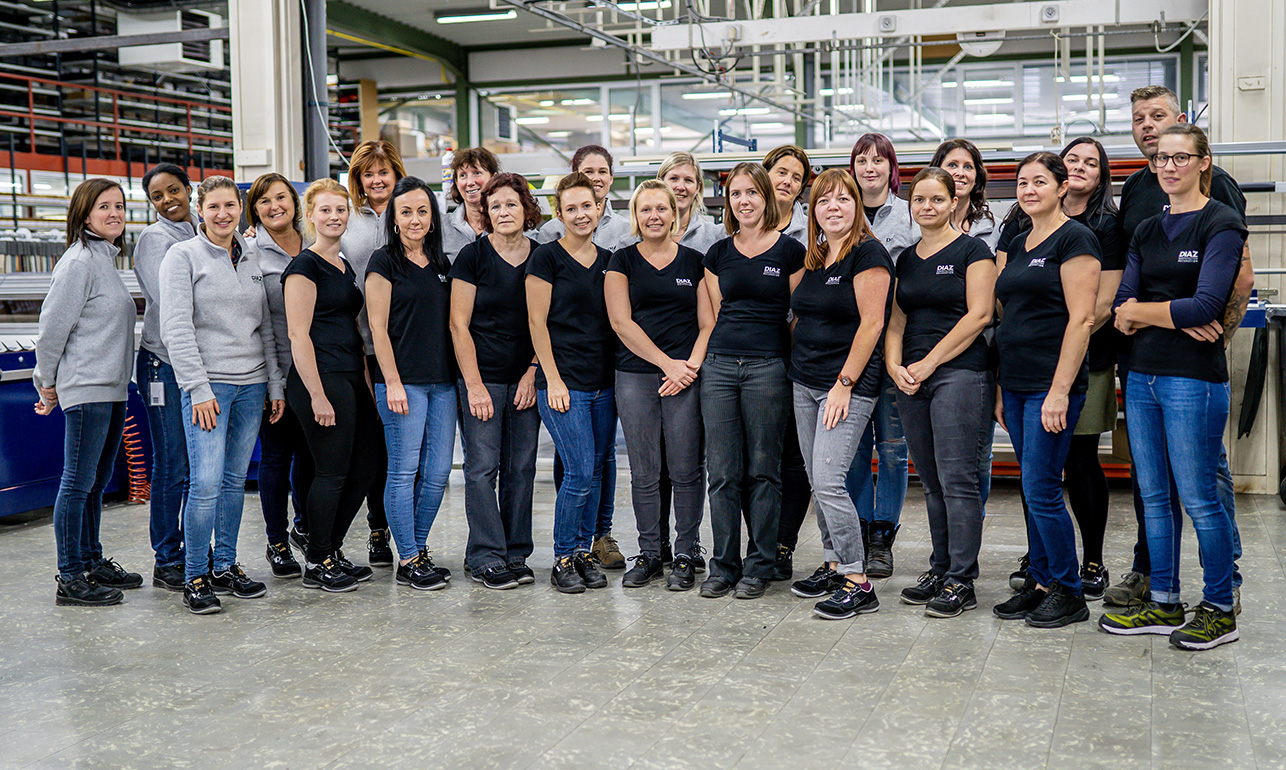 Groepsfoto Diaz atelier